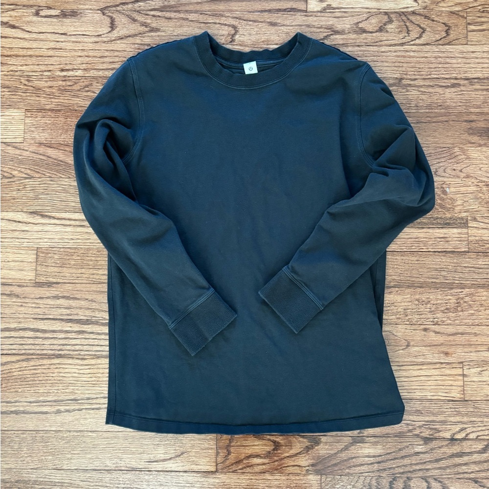 Lululemon All Ypurs Heavyweight Cotton Long Sleeve Shirt - Picture 3 of 4